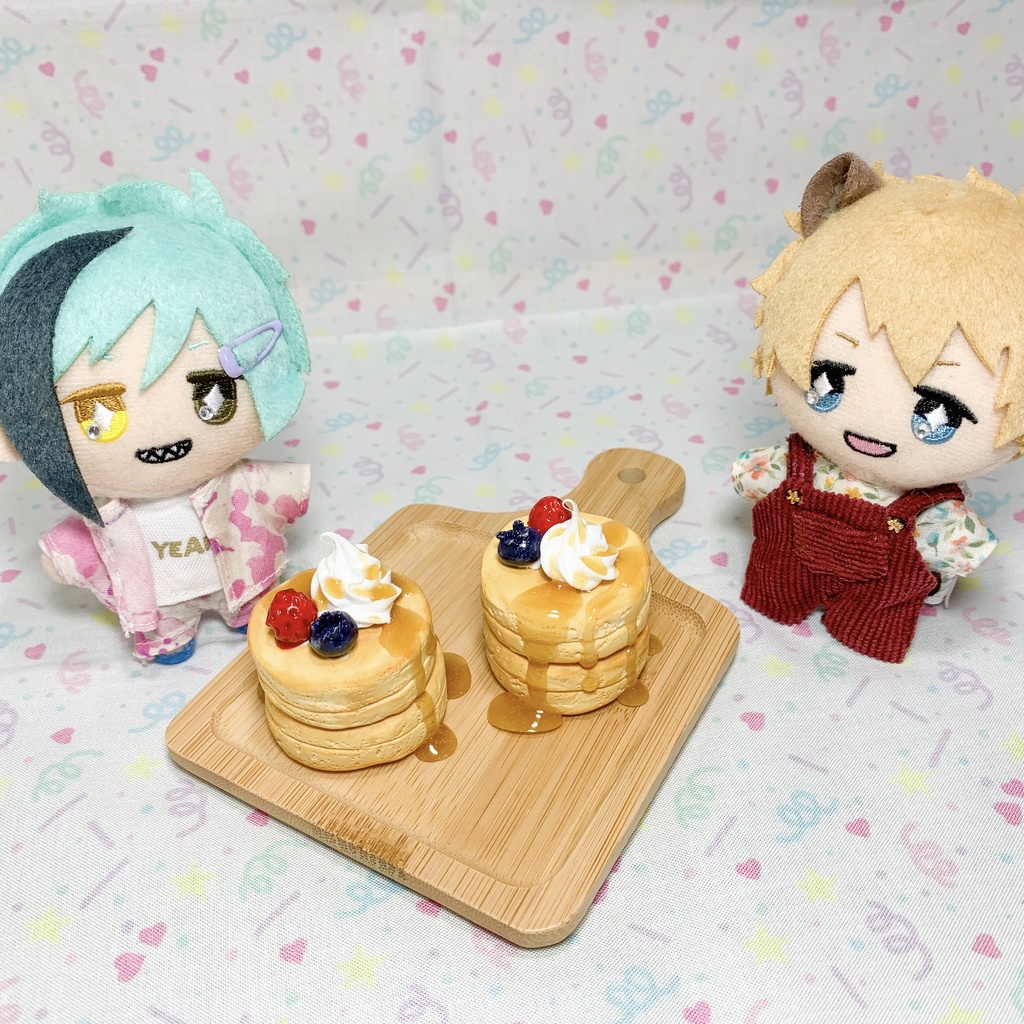 ぬいちゃんのホットケーキ - ぽっけとあんよ。 - BOOTH