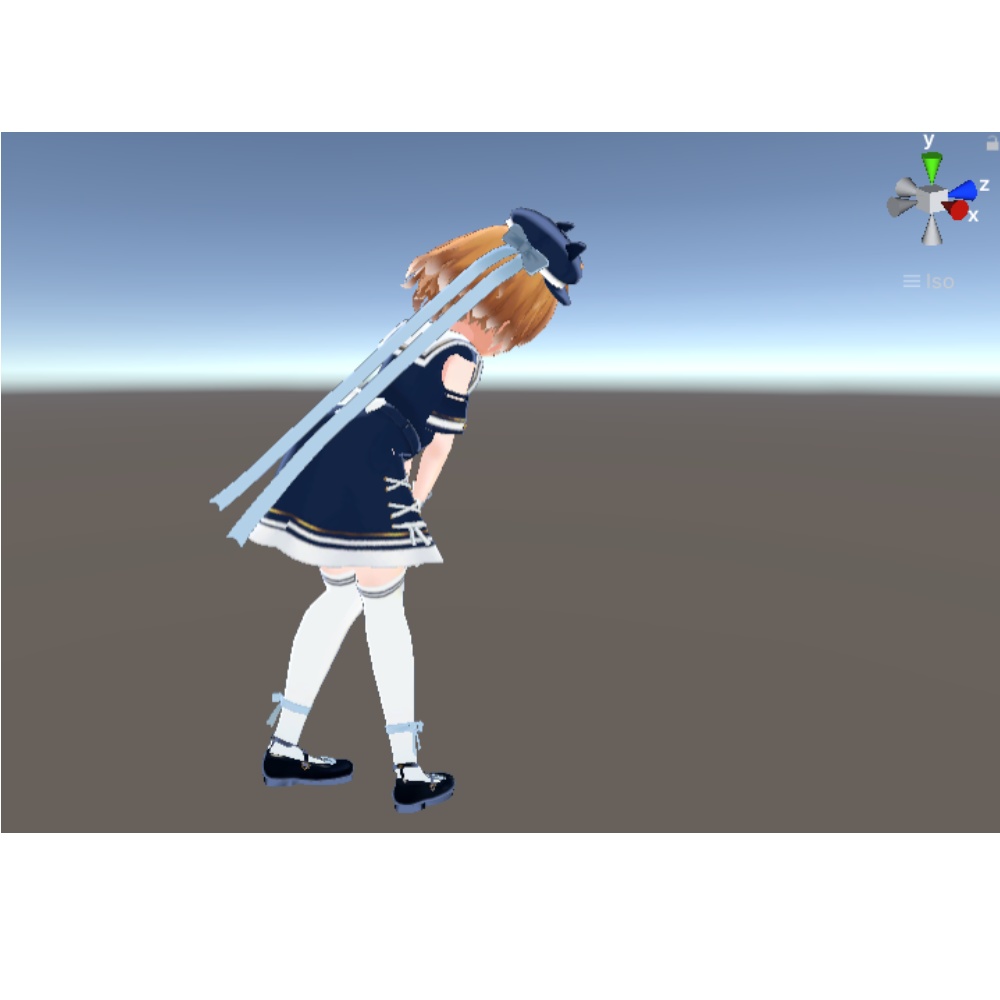 【AFK】スカート押さえ