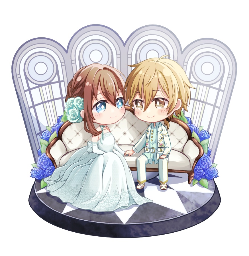 ブライダルアクスタ【薫あん/ジュンあん】