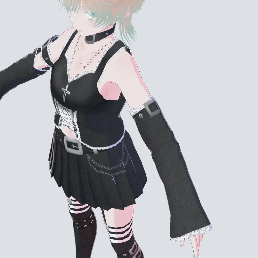 【無料あり】ゴシックパンクコーデセット