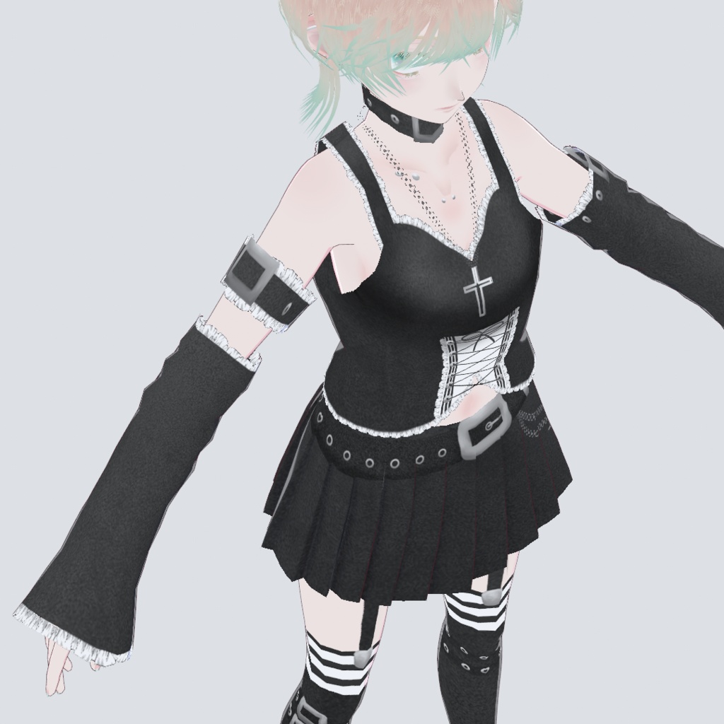 【無料あり】ゴシックパンクコーデセット