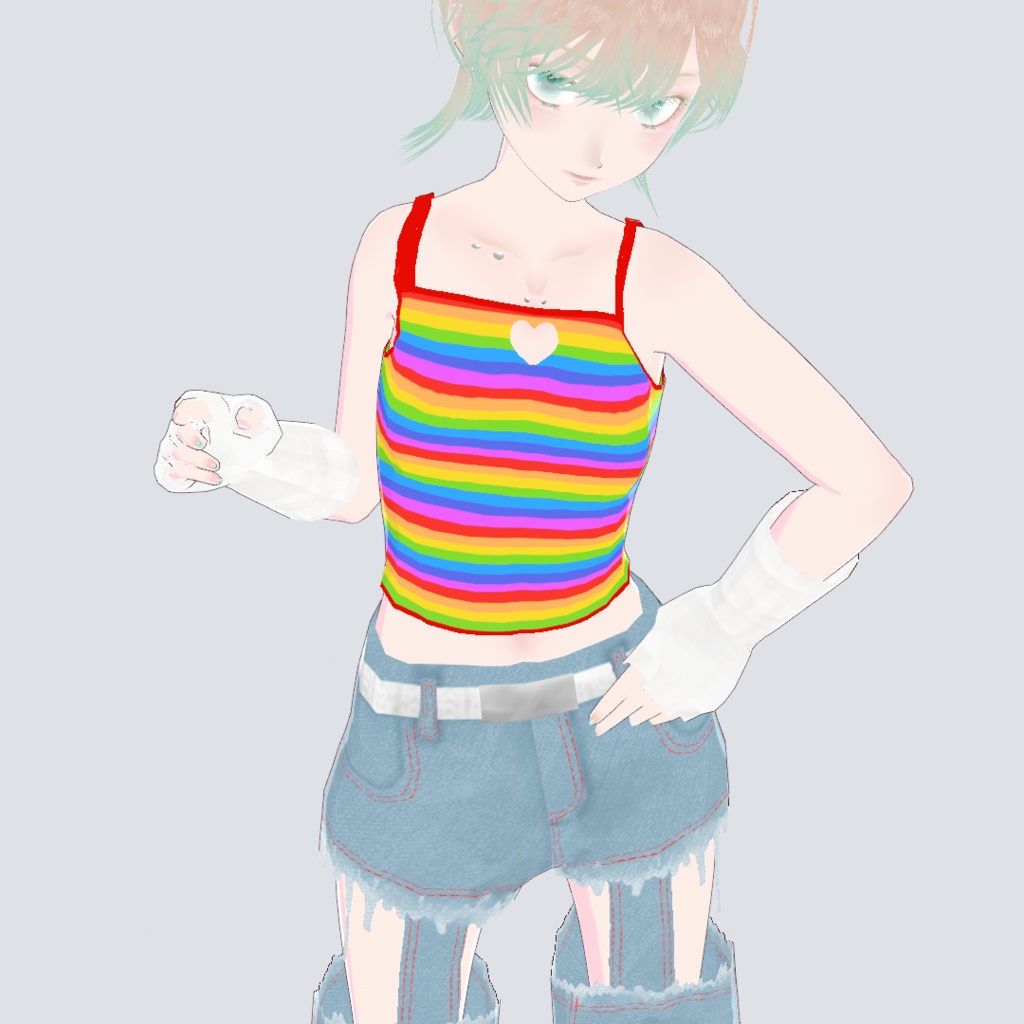 【無料あり】サマーハートコーデセット