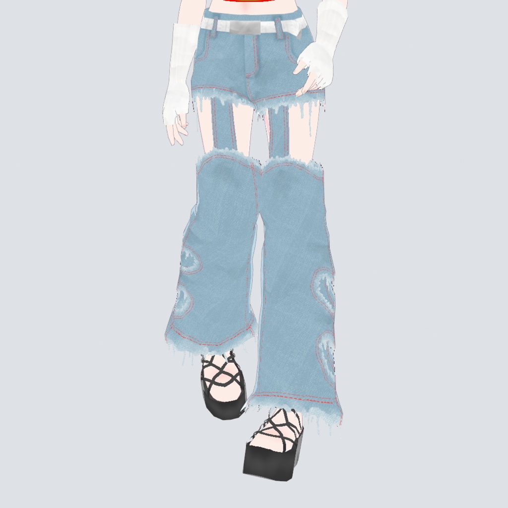 【無料あり】サマーハートコーデセット