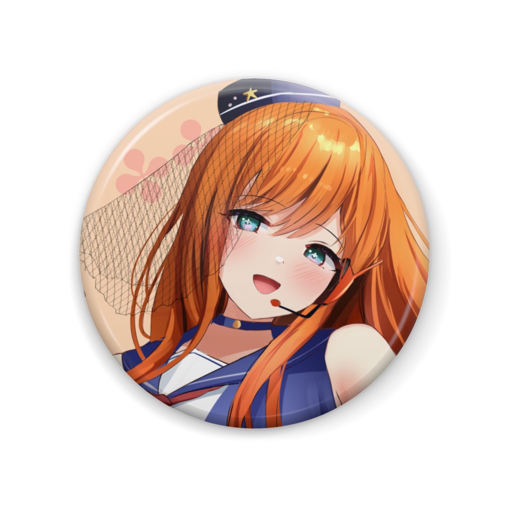 マリンアイドル衣装 缶バッジ 57mm