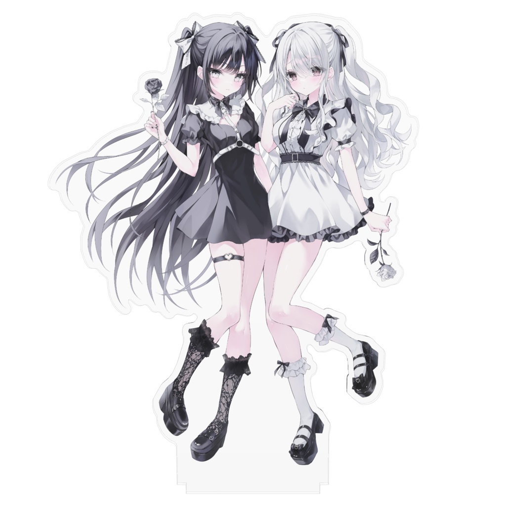 Noir et Blanc アクリルスタンド / クロエ&ノエル
