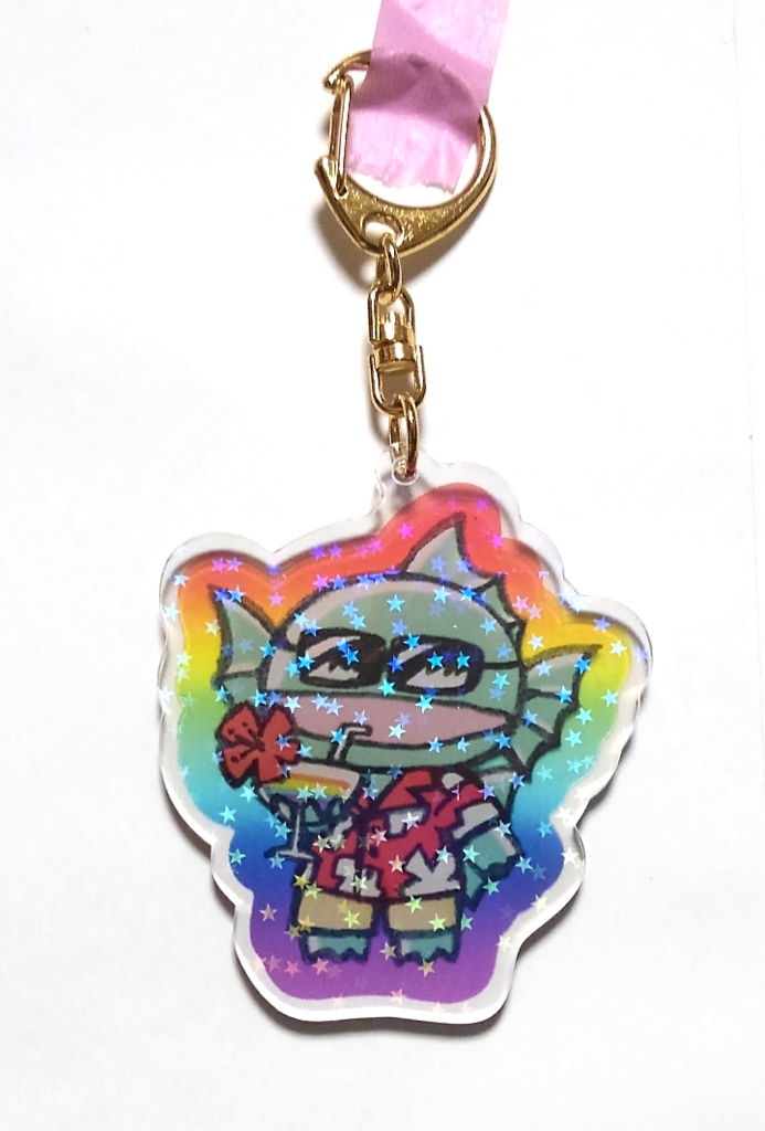 はんぎょじんアクリルキーホルダー