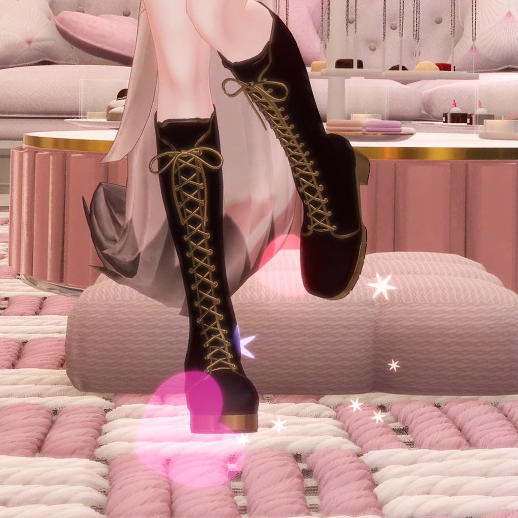 【MA対応】TwinkleStep|足元キラキラParticle(VRChat対応)