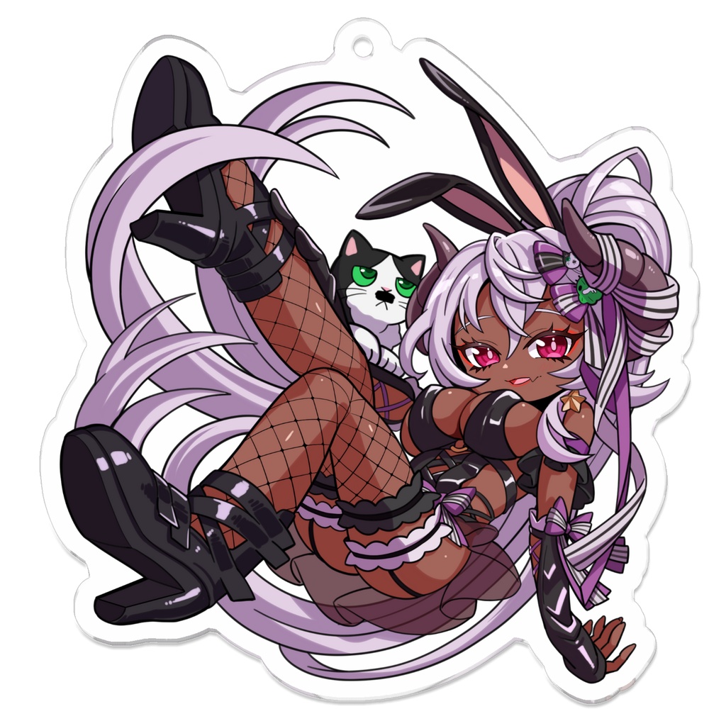 バニー衣装アクリルキーホルダー