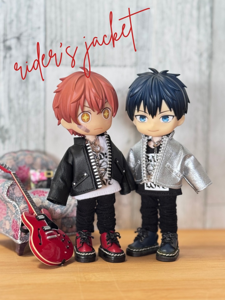 rider's jacket 🖤🩶