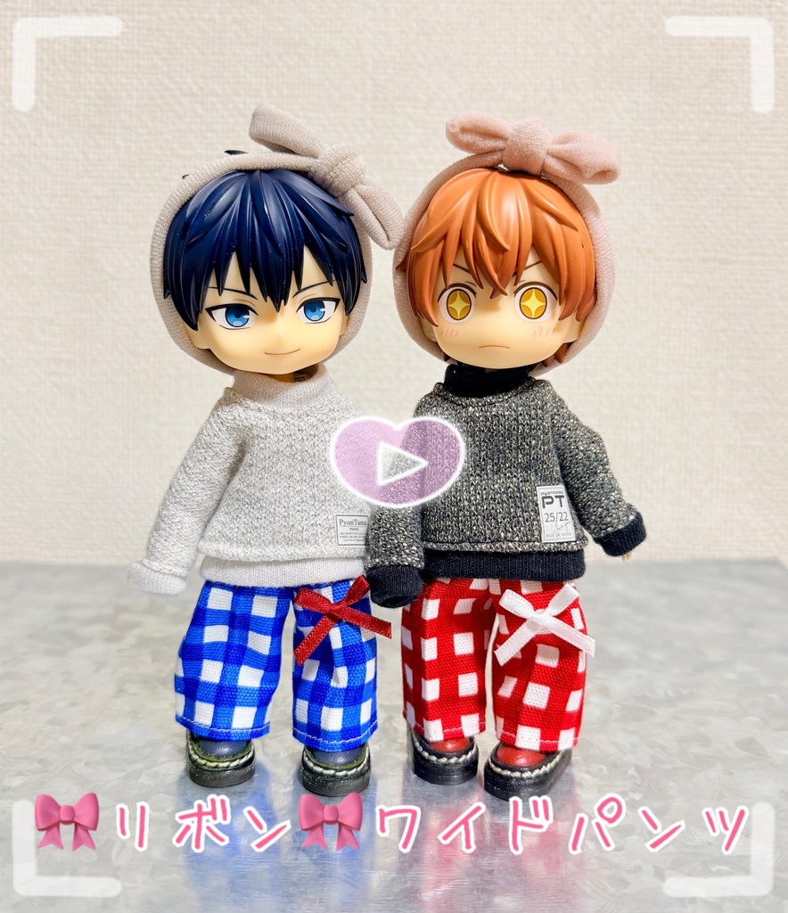 2月販売予定 🎀リボン🎀ワイドパンツ