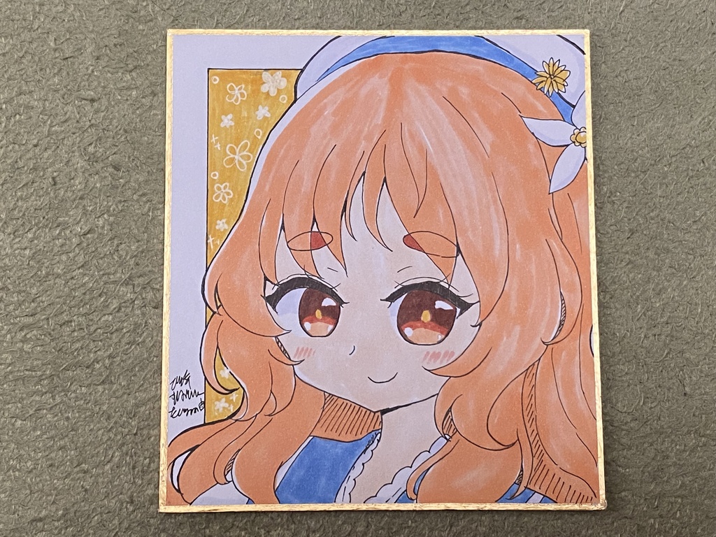 【原画 色紙】艦隊これくしょん 屋代