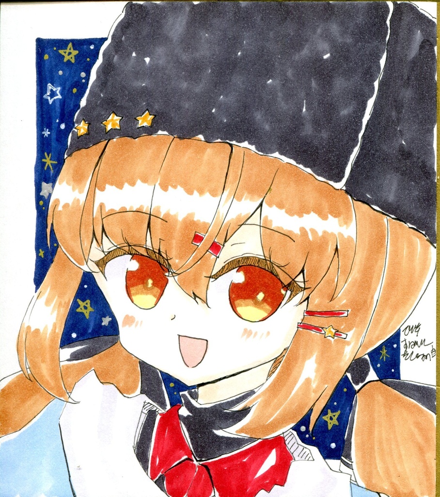 【原画 色紙】艦隊これくしょん タシュケント