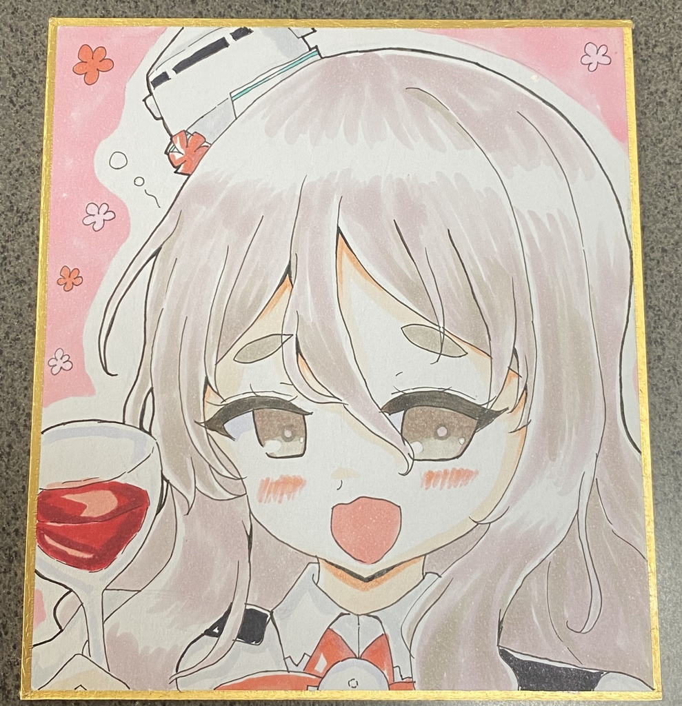 【原画 色紙】艦隊これくしょん ポーラ