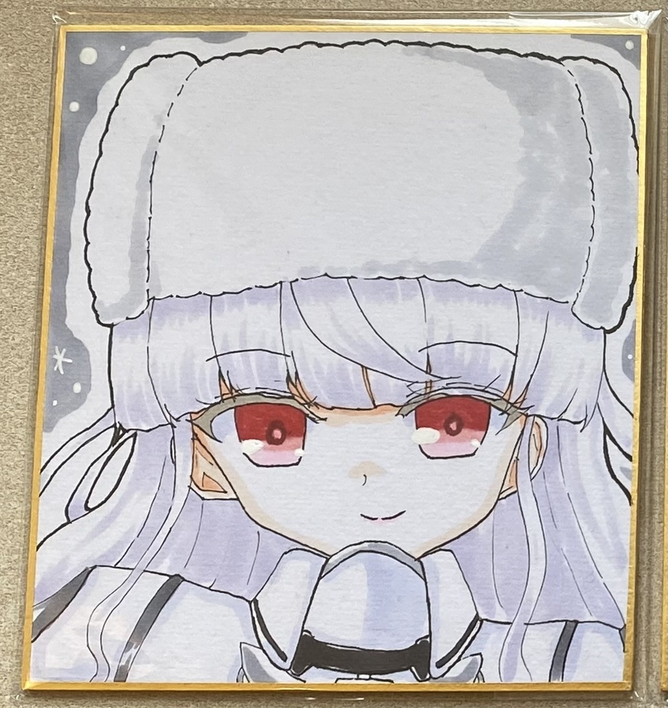【原画 色紙】艦隊これくしょん キーロフ