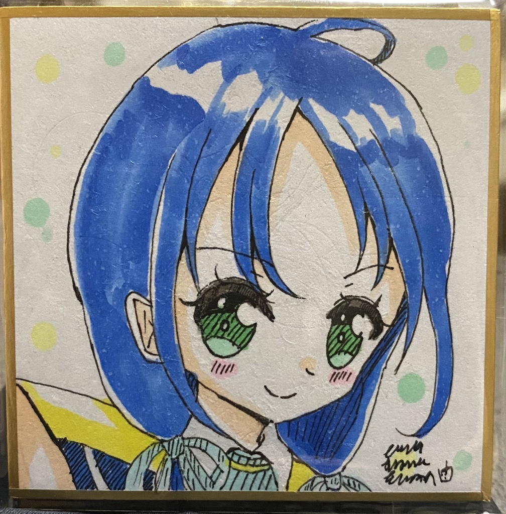 【原画 色紙】艦隊これくしょん 涼風