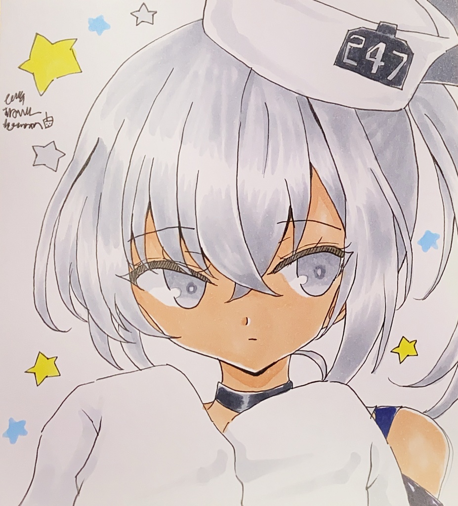 【原画 色紙】艦隊これくしょん デイス