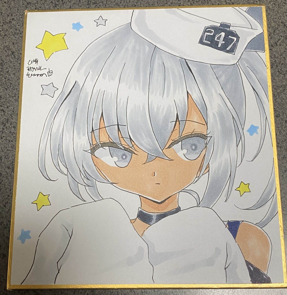 【原画 色紙】艦隊これくしょん デイス