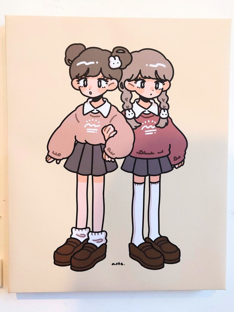 【複製原画】twins.
