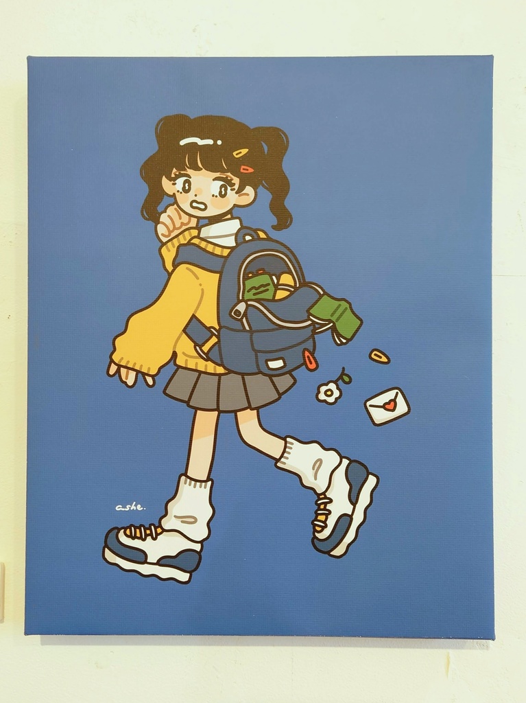 【複製原画】行ってきま〜す！