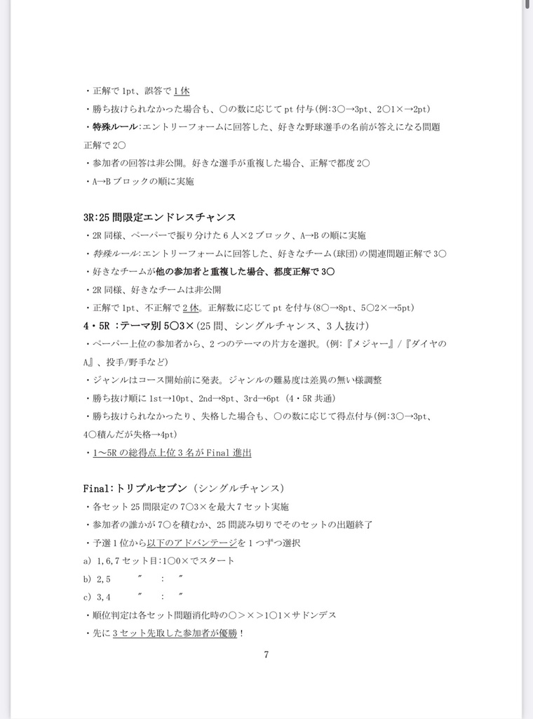 野球杯2023 大会記録集