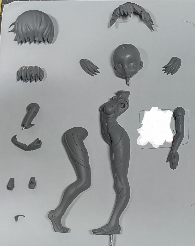 モデパ式人形 アヤナミレイ(仮称)