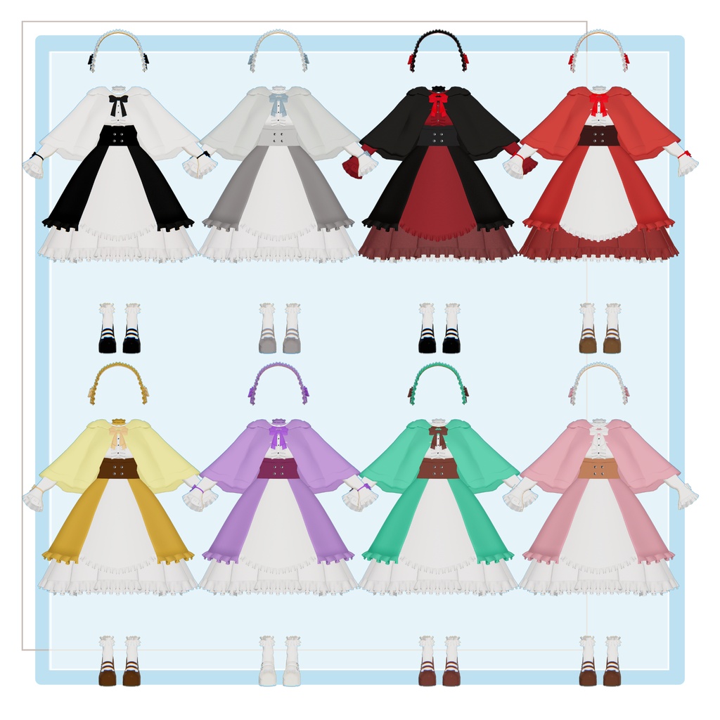 ✨SALE✨【輝夜対応】CandyWitch 🍬 3Way Outfit #CWCloset