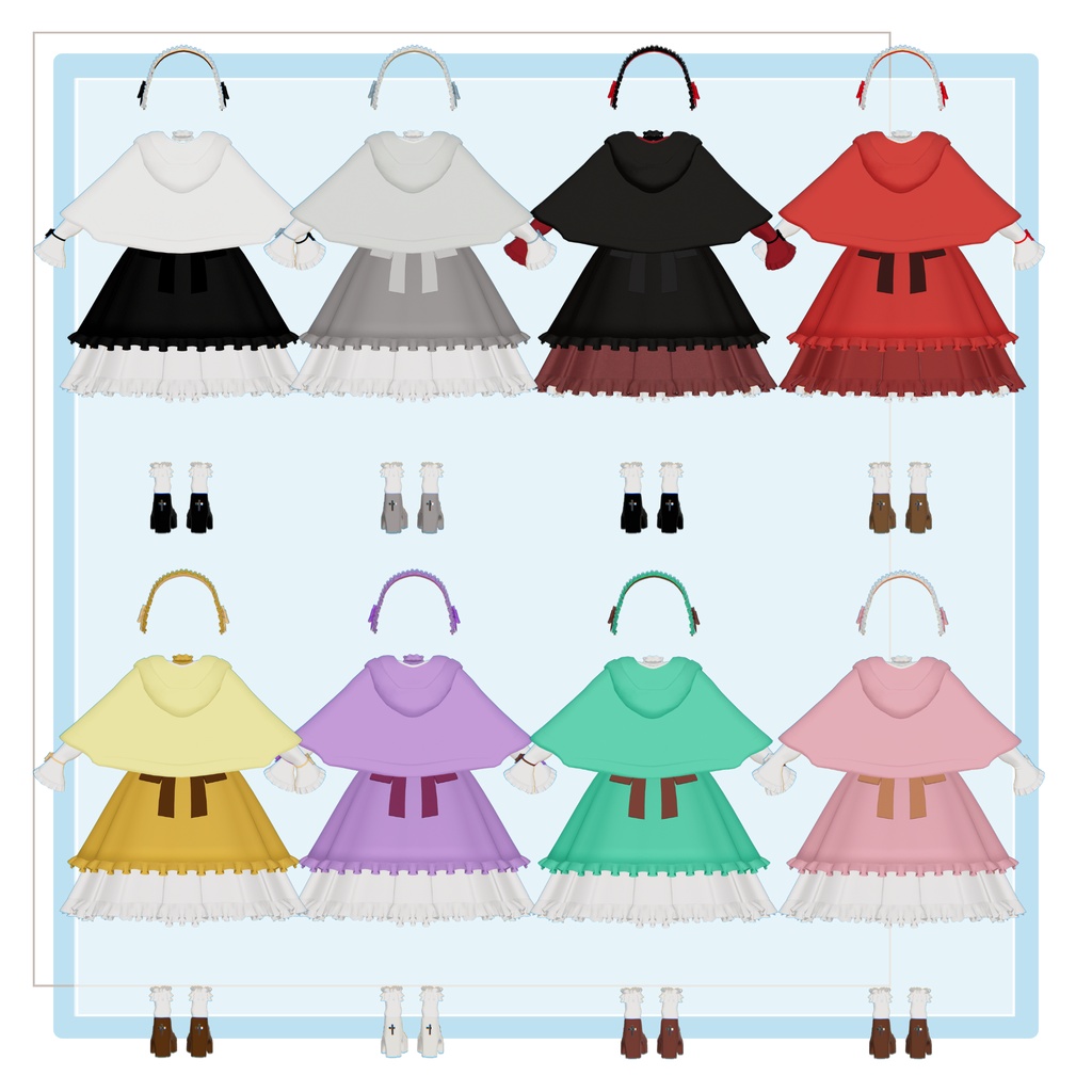 ✨SALE✨【輝夜対応】CandyWitch 🍬 3Way Outfit #CWCloset