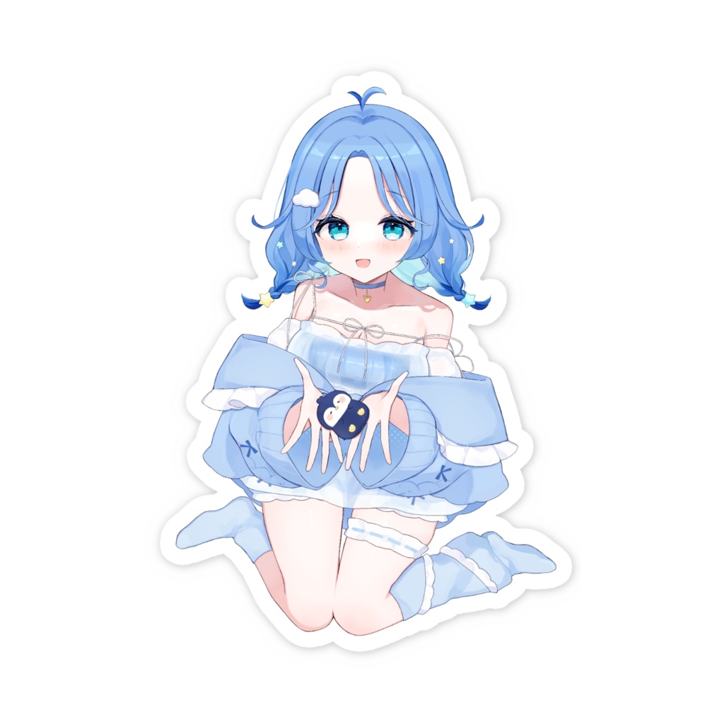 【スマホステッカー(白フチ)】3周年記念🎉3rd Anniversary