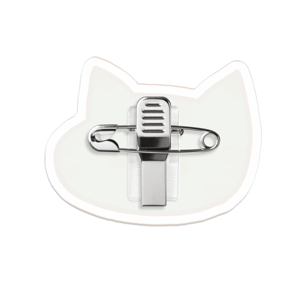 ◆ぽょむねこ アクリルバッジ