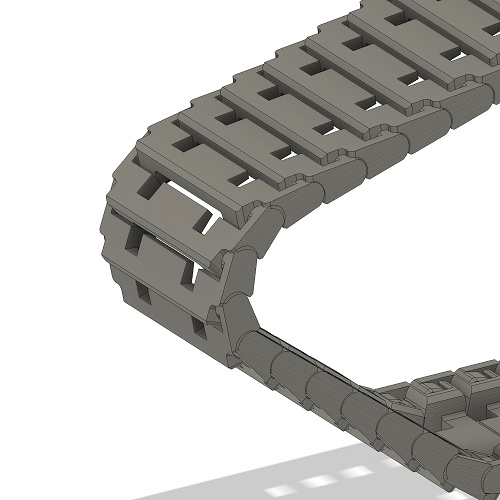 【3Dプリンタ用モデル】キャタピラ(クローラー)