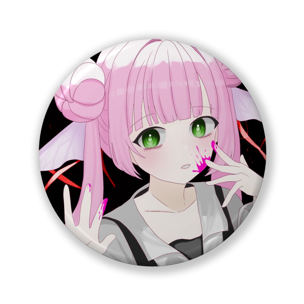 2024 櫻羽もち Birthday記念 缶バッチ【2025.1.31まで】