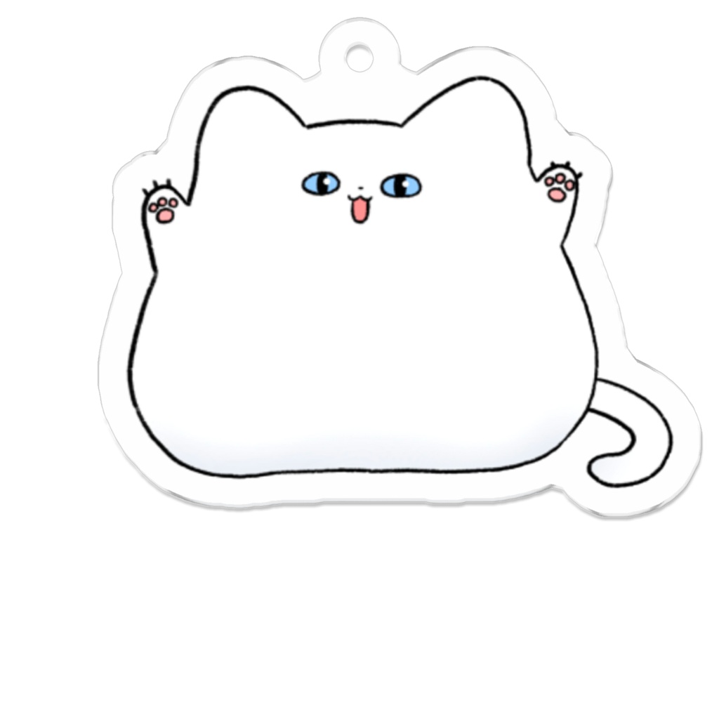 みやキーホルダー(2025世界猫の日ver.)