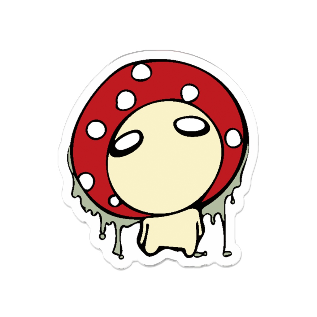 toadstoolオリジナルアクリルバッヂ