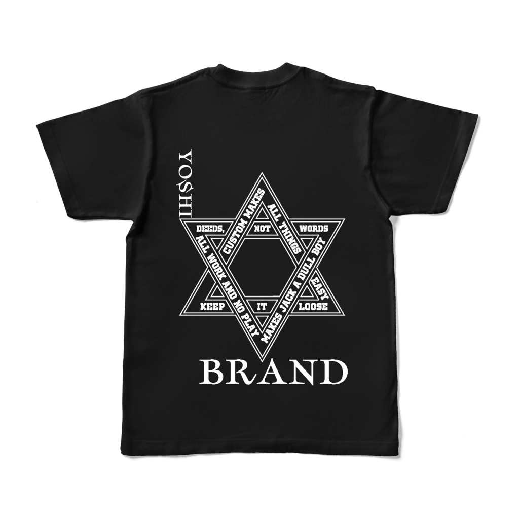 六芒星Tシャツ[YoshiBrand]