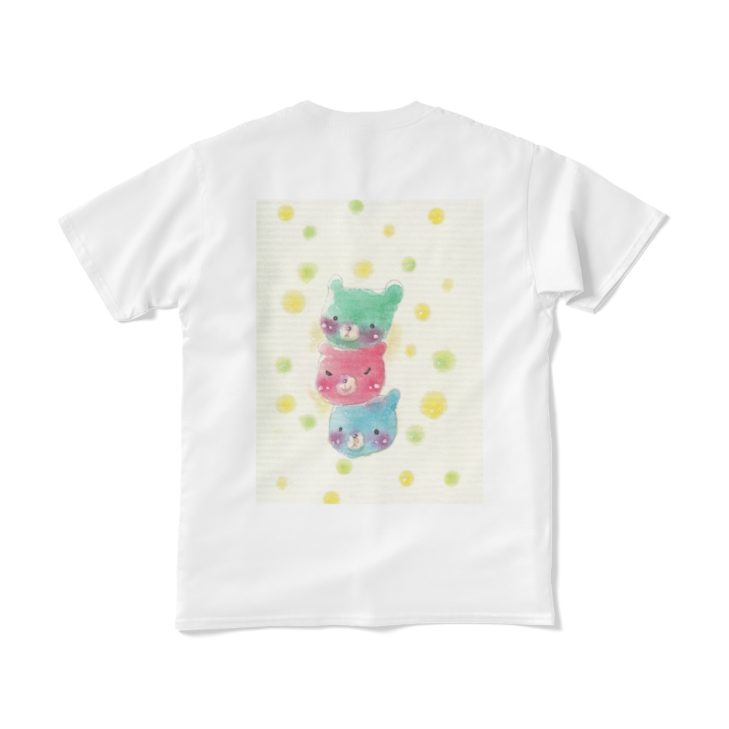 くまT トーテムポール[詩画アーティスト雪音]