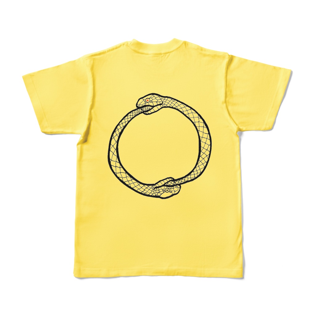 ウロボロスTシャツ(黄)