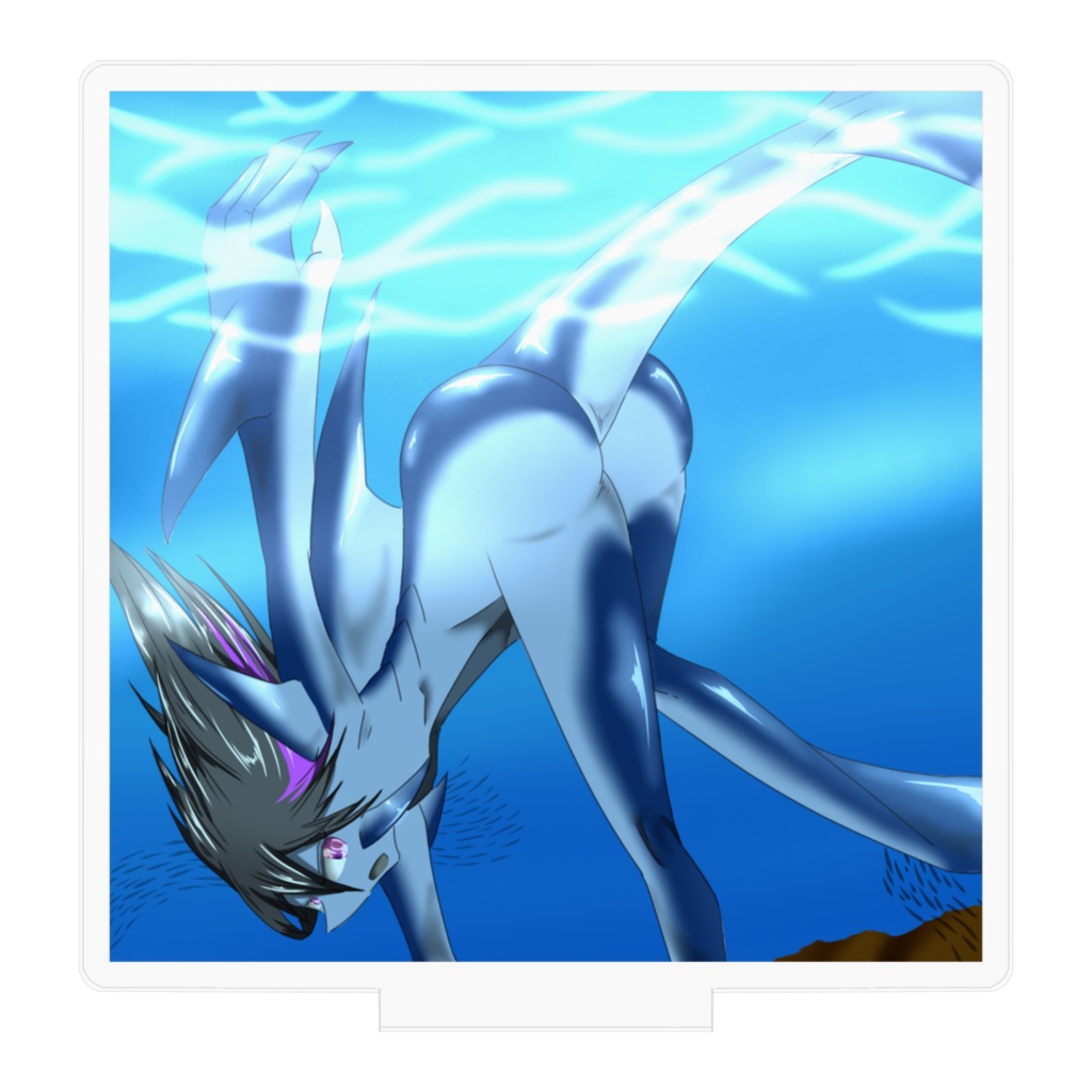 アクリルイラストスタンド【海竜娘】