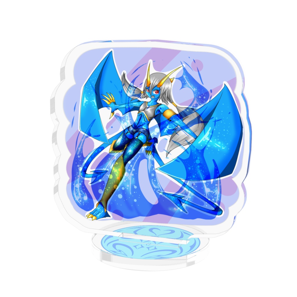 オリジナルアクリルスタンド【ブルーデビル】