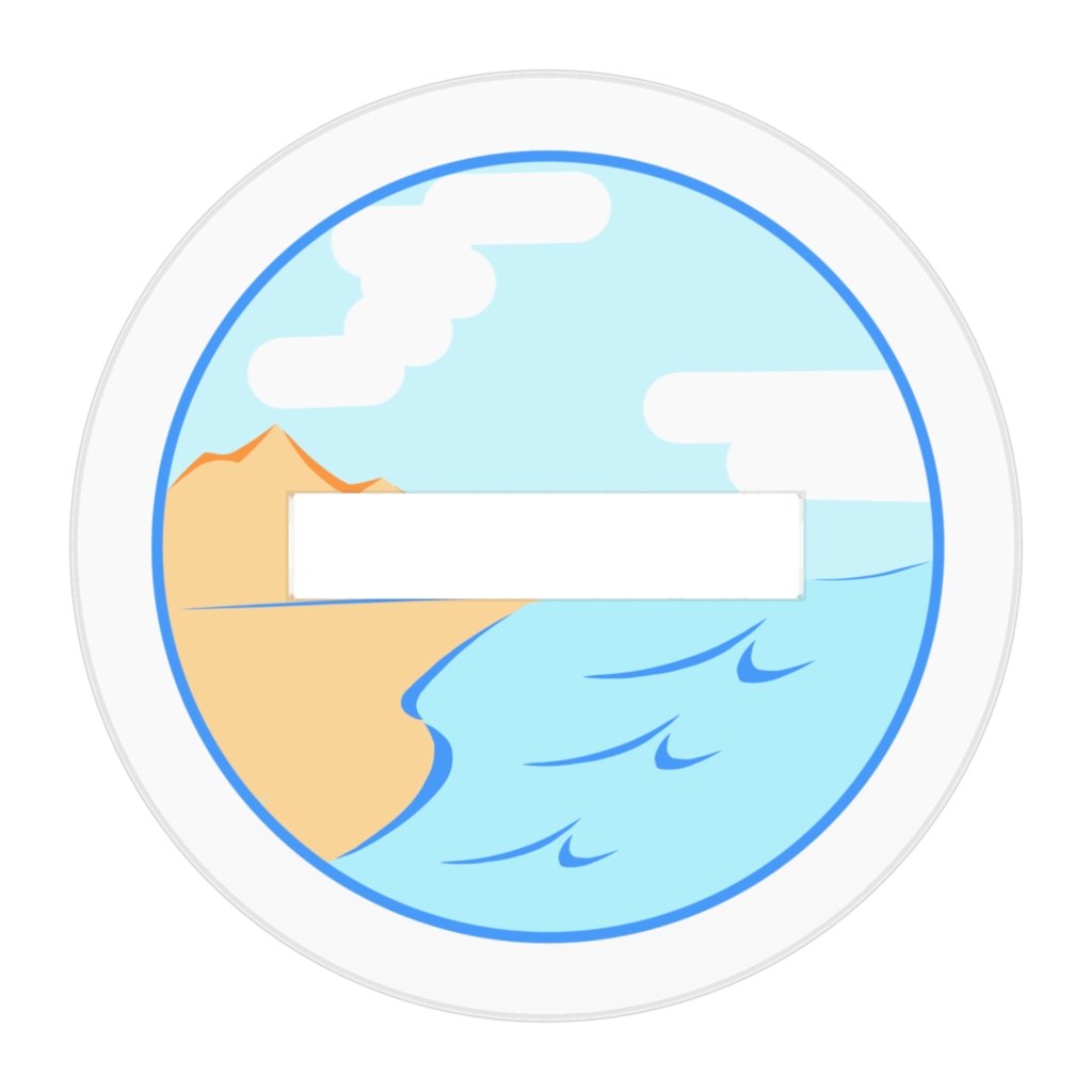 オリキャラアクスタ【青色水着のトゥールちゃん】