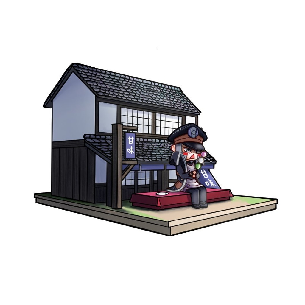 アクリルキーホルダー　ノボリ