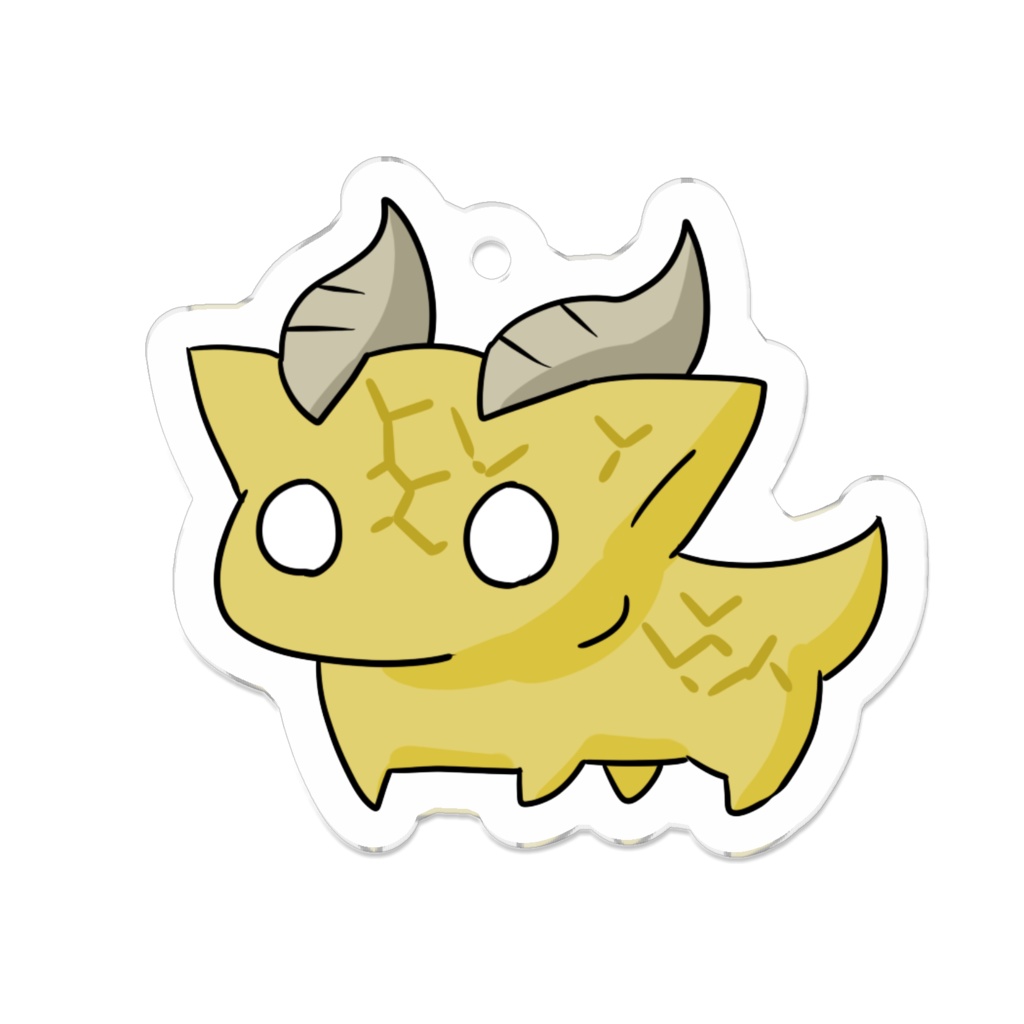 PFSRモフリザード(脱皮後)アクリルーホルダー