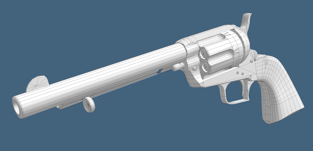 軽量版 コルトSAA リボルバー ノーマル&アニメーション