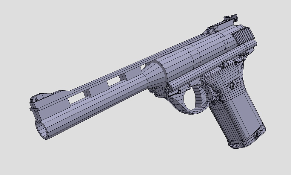 軽量版 44オートマグ 拳銃 アニメーション版あり Kayakumasimasi Booth