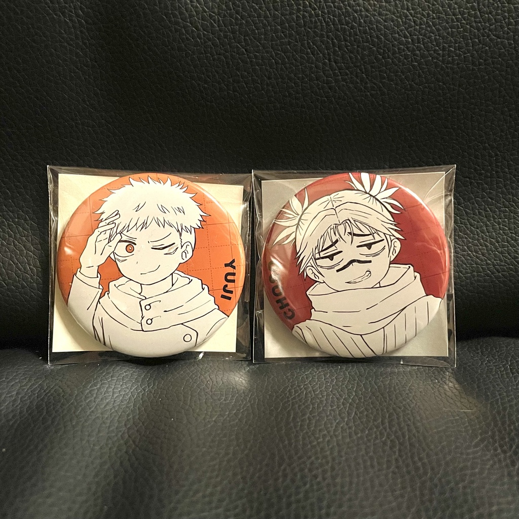 表情いろいろ缶バッジ