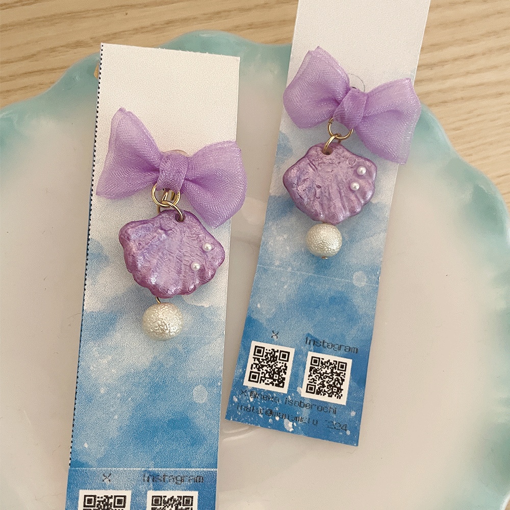 貝殻のイヤリング・ピアス