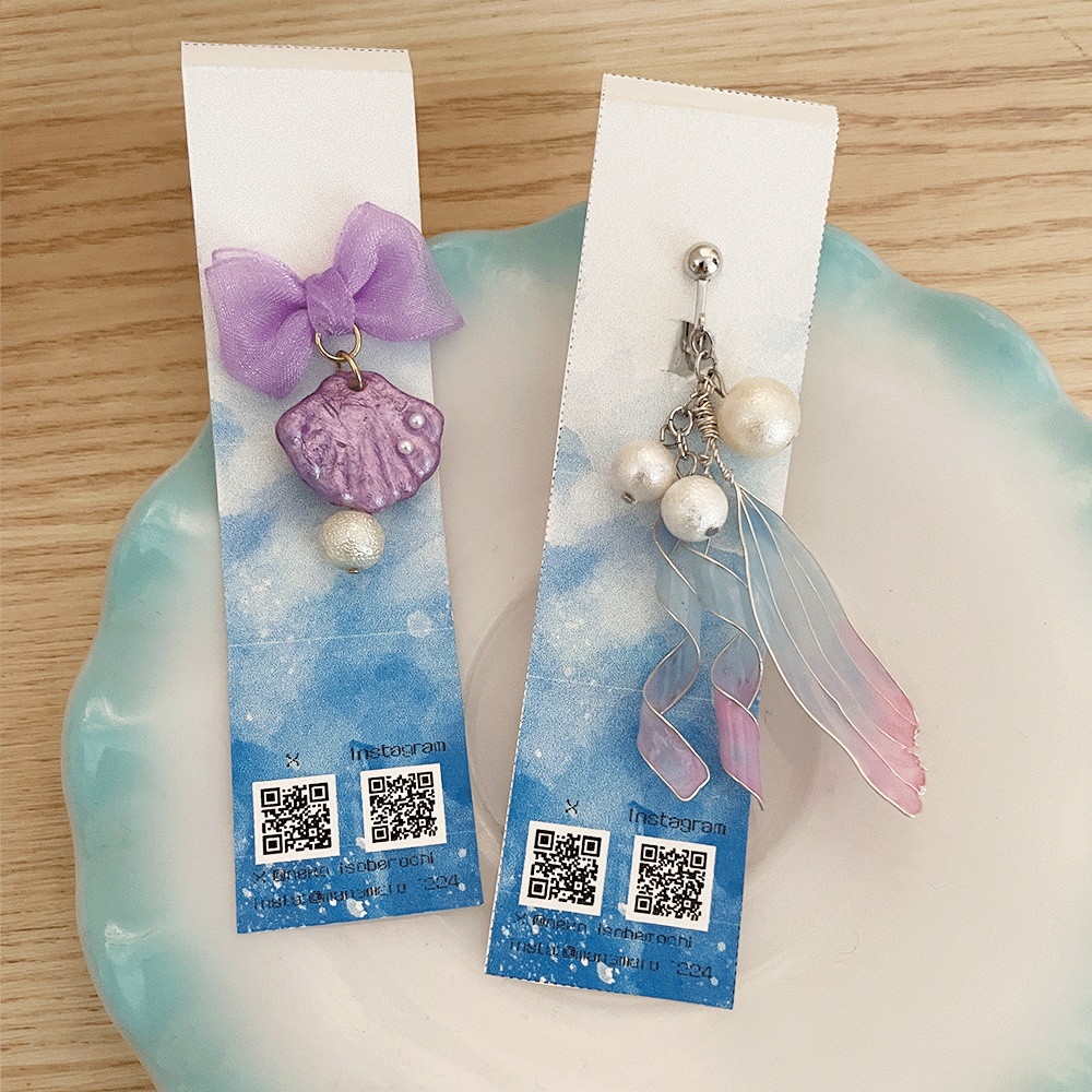 尾びれイヤリング