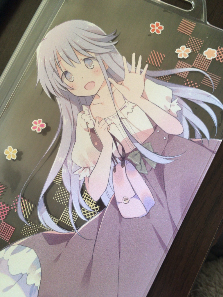 色素薄子さん クリアケース(おでかけ薄子さん/ちびキャラ)