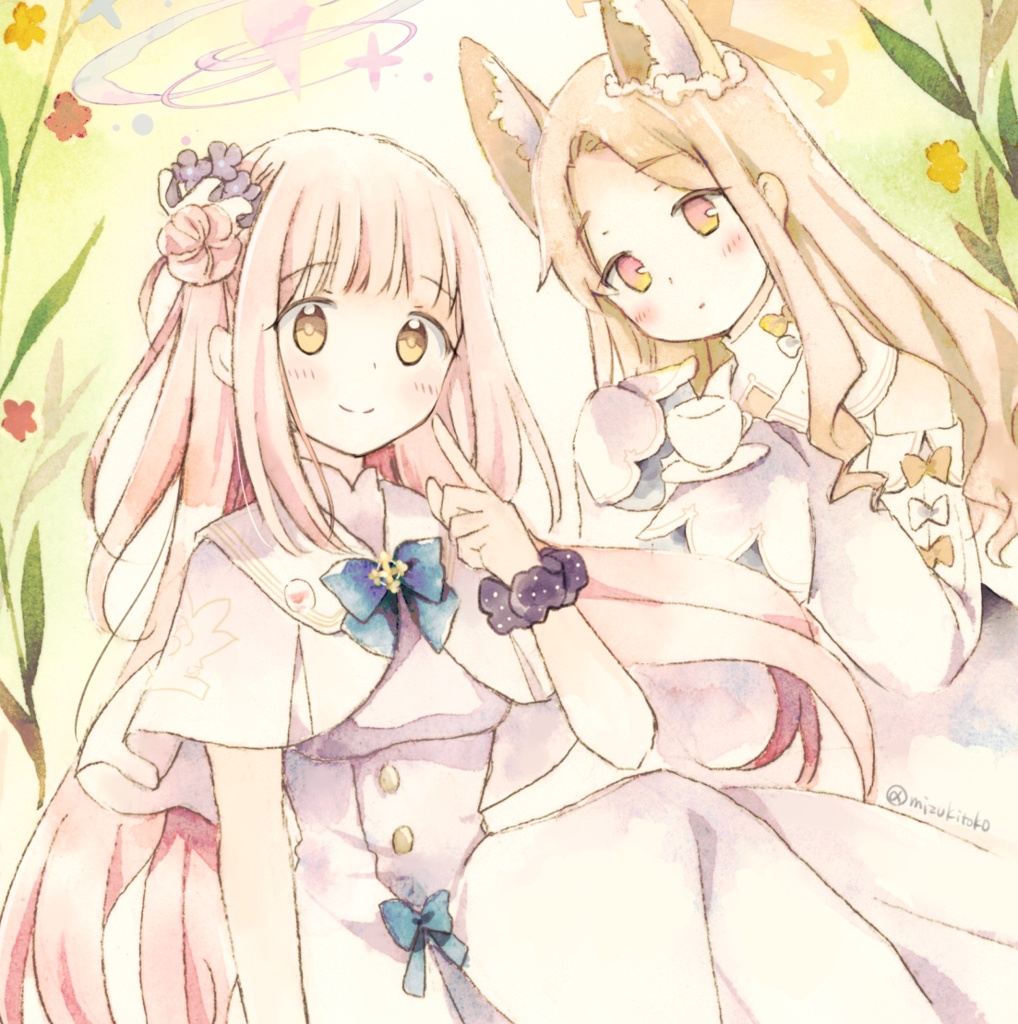 ブルアカ 水彩カードセット(トリニティ)