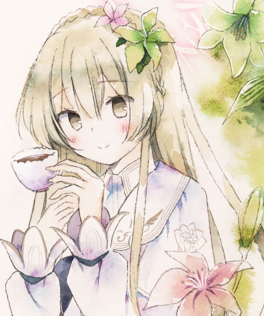 ブルアカ 水彩カードセット(トリニティ)