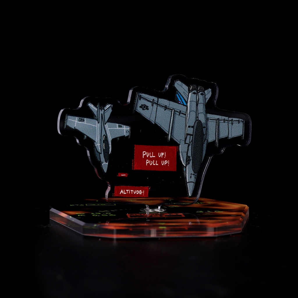 Rooster/Maverick - Rotating Acrylic Standee